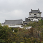 今日の浜松城、東向き、二の丸跡より