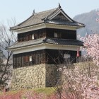 西櫓と桜