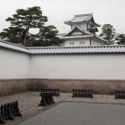 河北御門枡形越しに菱櫓