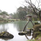 有名な兼六園ことじ灯篭