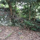 登上途中の石垣