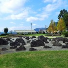 南側にある公園