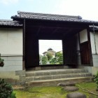 内側から見た長屋門