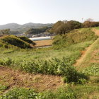二の丸出丸と西二の丸間の空堀