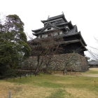 天守閣背面
