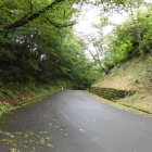 本丸と二の丸間の堀切