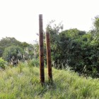 山頂の標柱