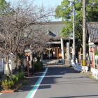 大井神社を南から望む