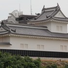 二の丸復元隅櫓、三の丸パーキング奥より