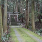 伊吹神社鳥居前