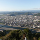 斎藤道三が隠居した鷺山城(左端)
