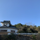 本丸跡の模擬櫓