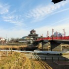 模擬天守遠景