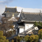 月見櫓と天守閣