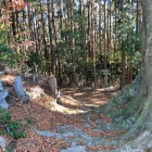 塞之神城址への道