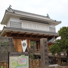 鶴丸城石碑を入れて