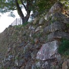 本丸の南側の石垣