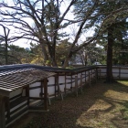 復元された土塀
