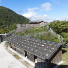 二の郭櫓から本郭方面を見る