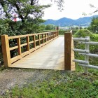本郭への木橋