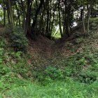 北二の郭の横堀