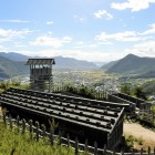 本郭から二の郭方面を見る