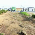 空堀と土塁