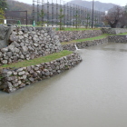 城内南側の石垣