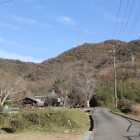 法界庵より北方向、須賀神社、山陵