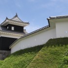 西尾城二の丸丑寅櫓と続き屛風折れ土塀