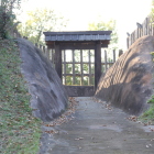 虎口城門と柵列