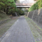 大堀切、本丸西城間
