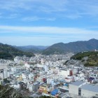 天守からの眺望(山側)