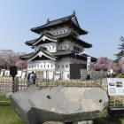 隅石と天守