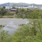 本曲輪眺望(荒川)