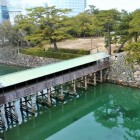 天守台からの眺望(鞘橋)