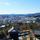 天守からの眺望(西　鉄門方向)