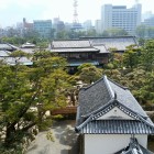 月見櫓からの眺望(渡櫓と披雲閣)