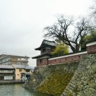 冠木橋から見た角櫓