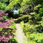 二の丸と本丸間の堀切