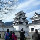 台所櫓と天守と高欄櫓
