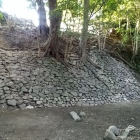 吉田城の野面積石垣
