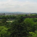 天守から南に見た乙川(菅生川)