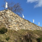 野面積みの石垣