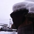 足軽長屋屋根のたわみ