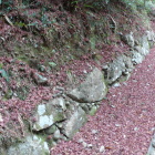 大手道、東の丸Ⅰ下の石垣