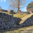 中川民部屋敷跡東面の石垣