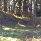 二郭と見台との間の堀