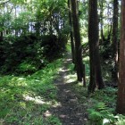 本丸入口の土橋