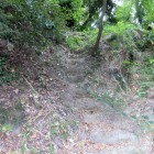 櫓台への登り口